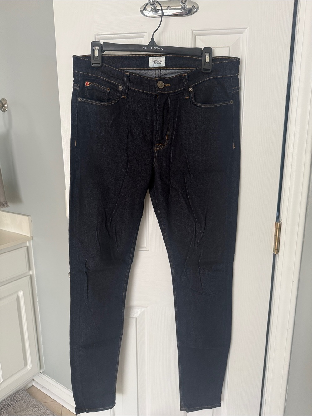 Hudson Nico skinny Jeans in Dark Indigo